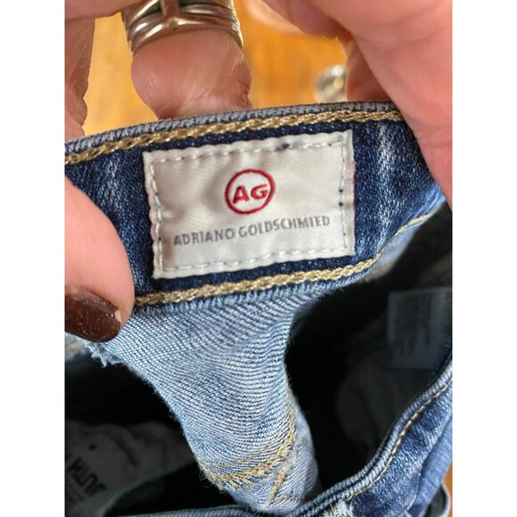 AG Adriano Goldschmied Womens Skinny Jeans 26R Blue Denim - Picture 6 of 6